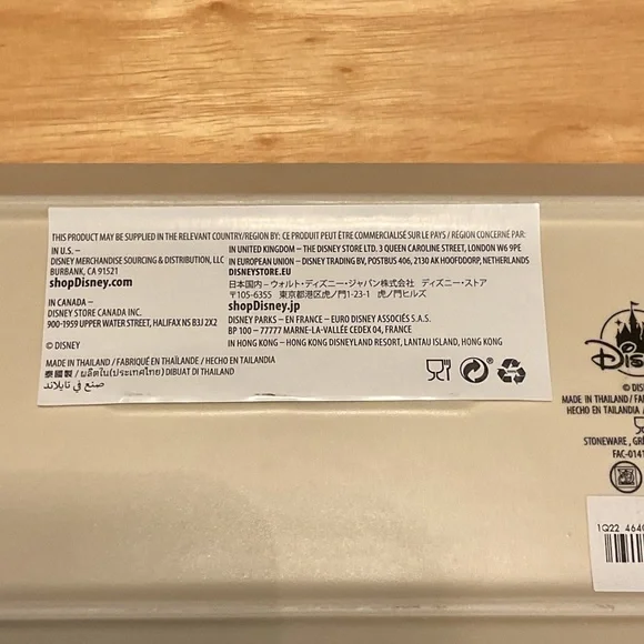 Disney Cream and Black Rectangular Tray - Picture 5 of 8